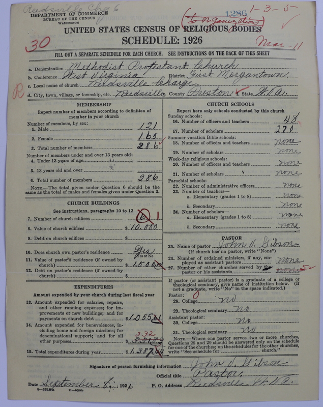 Scan of Methodist Protestant Church: 1286