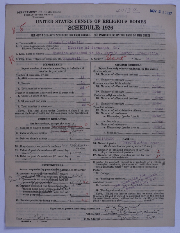 Scan of Roman Catholic Church: 4013a