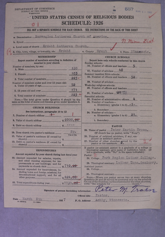 Scan of Norwegian Lutheran Church of America: 687