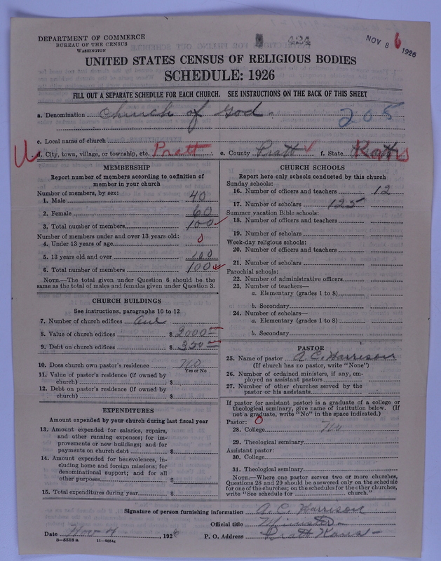 Scan of Church of God (Headquarters, Anderson, Ind.): 424