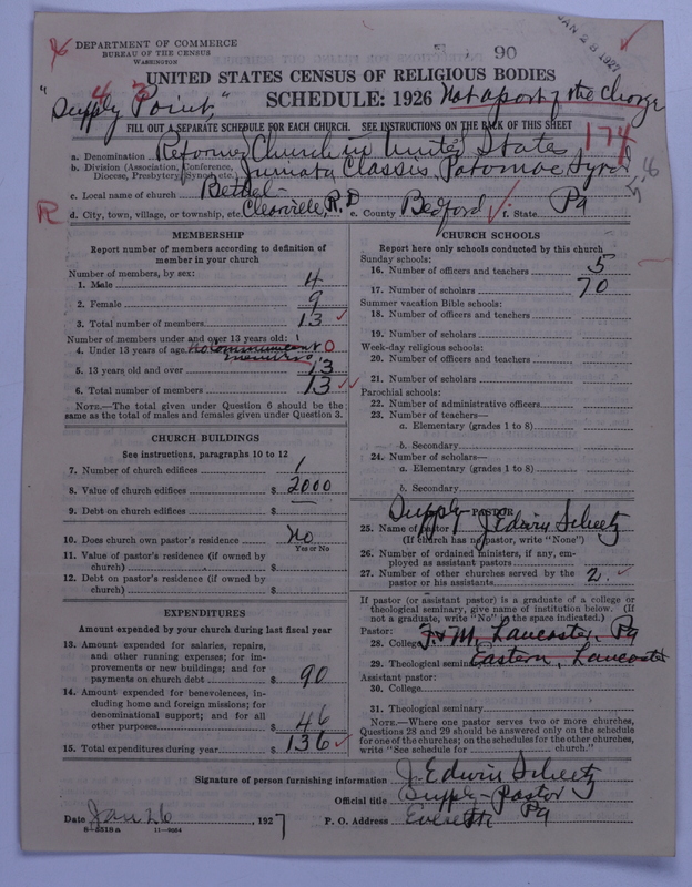 Scan of Reformed Church in the United States: 90