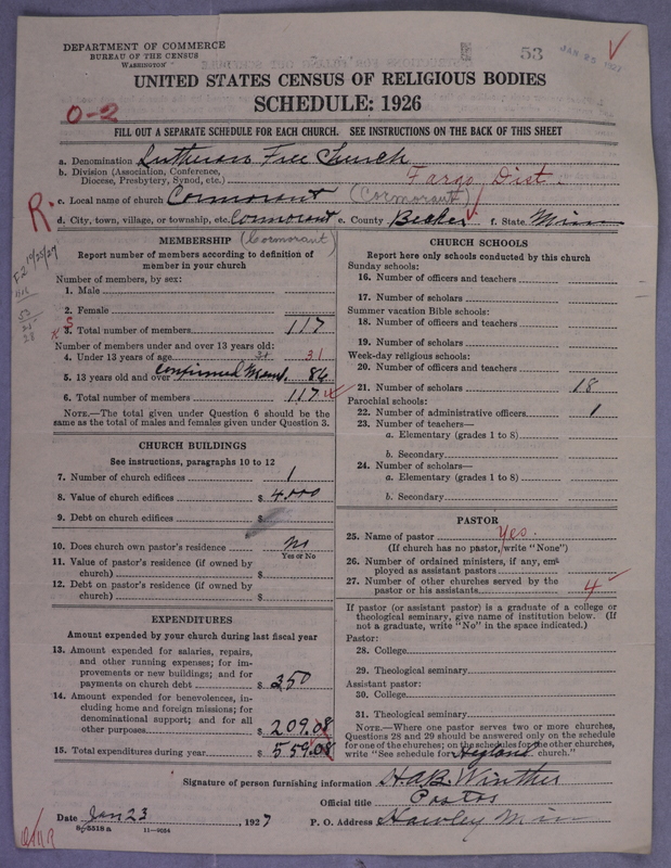 Scan of Lutheran Free Church: 53