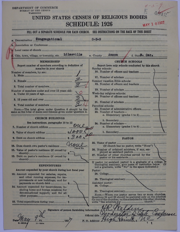 Scan of Congregational Churches: 4012