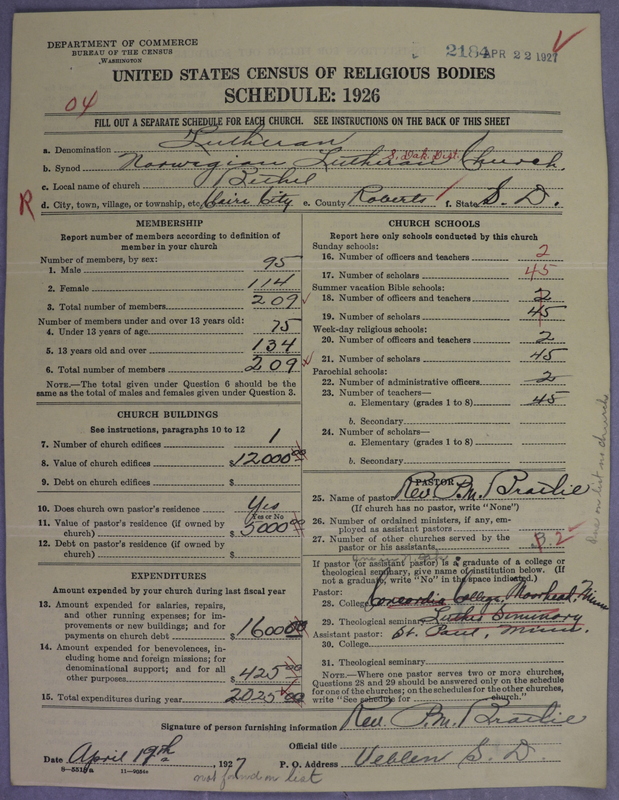 Scan of Norwegian Lutheran Church of America: 2184