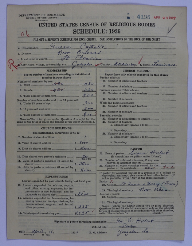 Scan of Roman Catholic Church: 4195