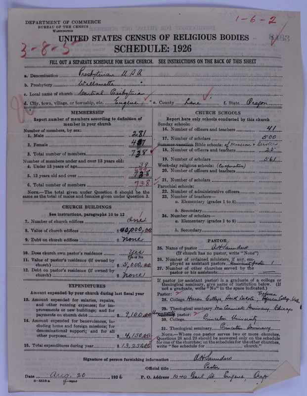 Scan of Presbyterian Church in the United States of America: 8483