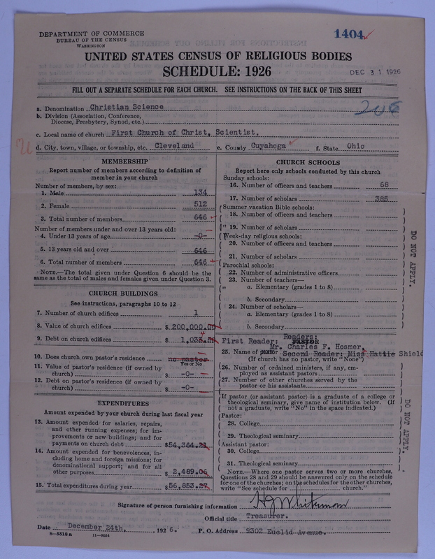 Scan of Church of Christ, Scientist: 1404
