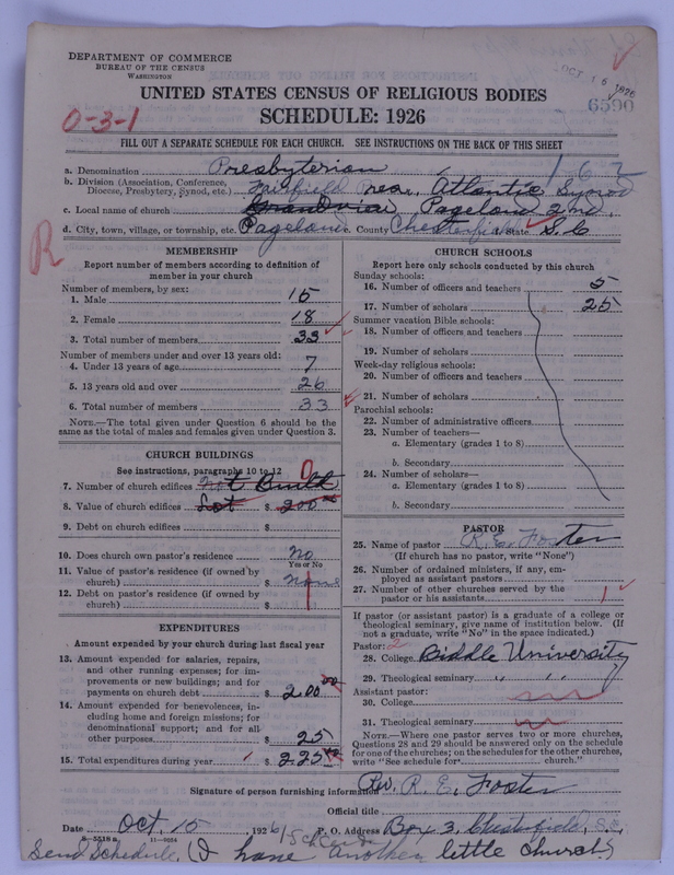Scan of Presbyterian Church in the United States of America: 6590