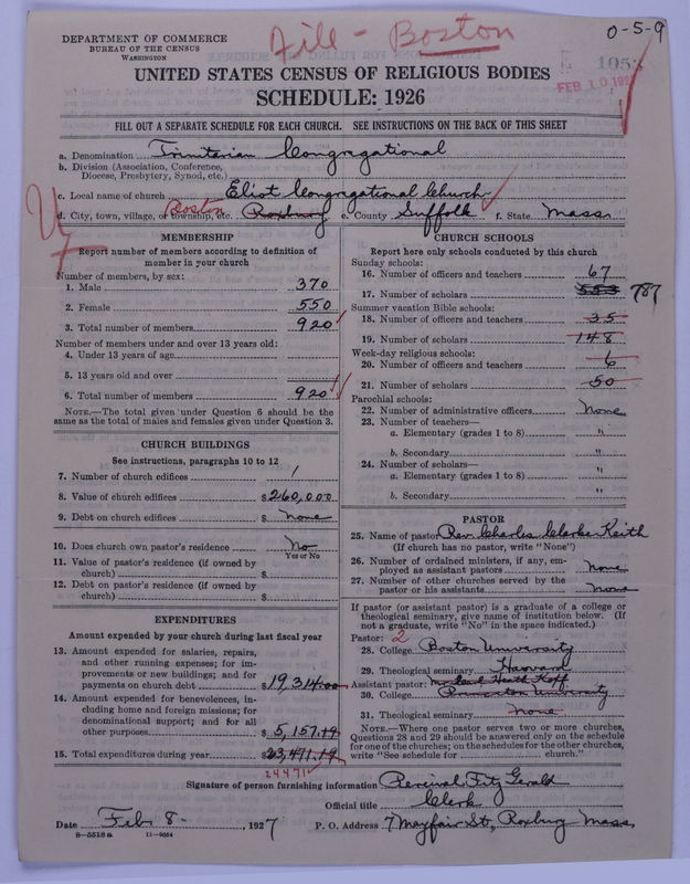 Scan of Congregational Churches: 1053