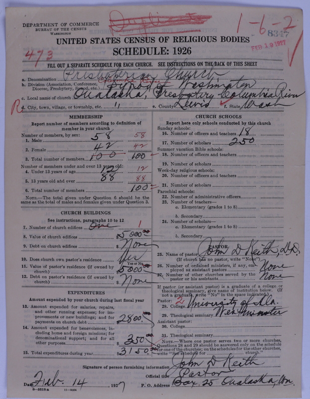 Scan of Presbyterian Church in the United States of America: 8347
