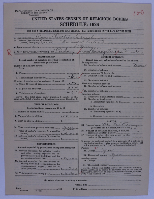 Scan of Roman Catholic Church: 100
