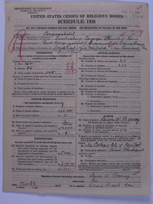 Scan of Congregational Churches: 1218