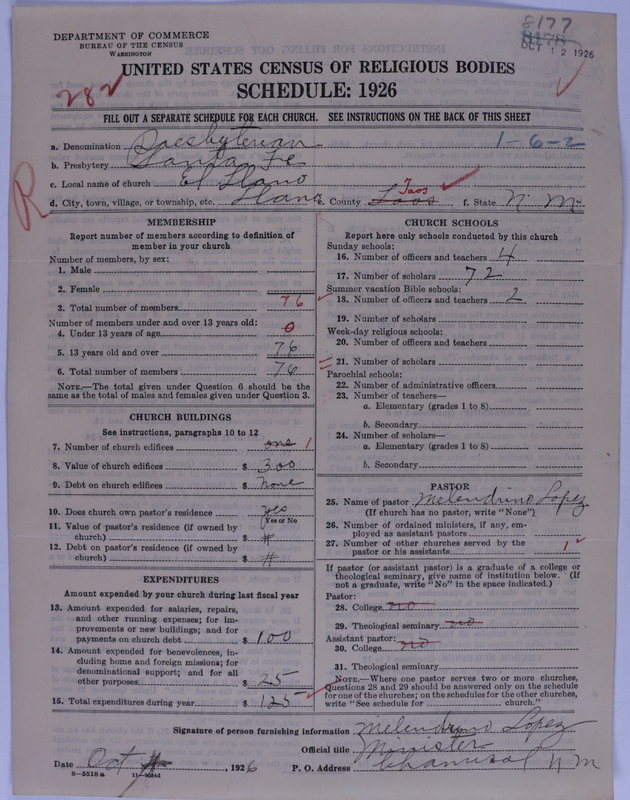 Scan of Presbyterian Church in the United States of America: 8177
