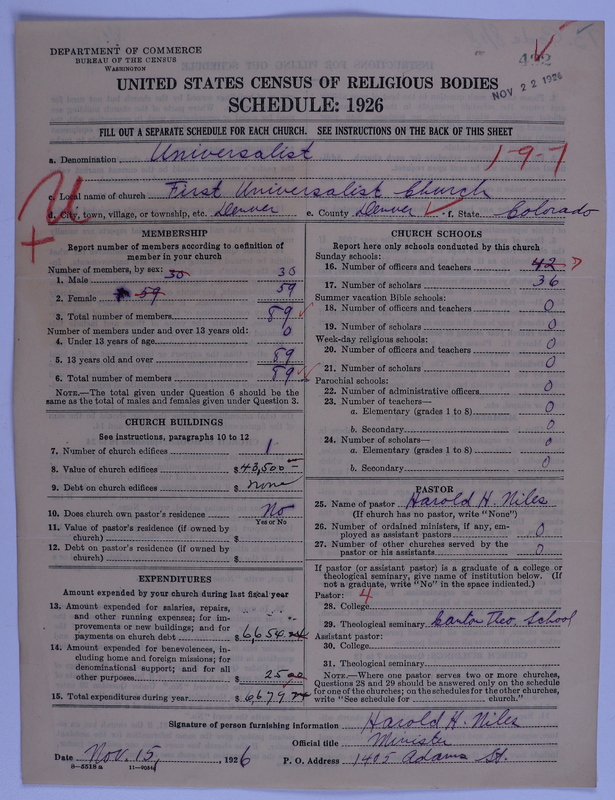 Scan of Universalist Church: 492