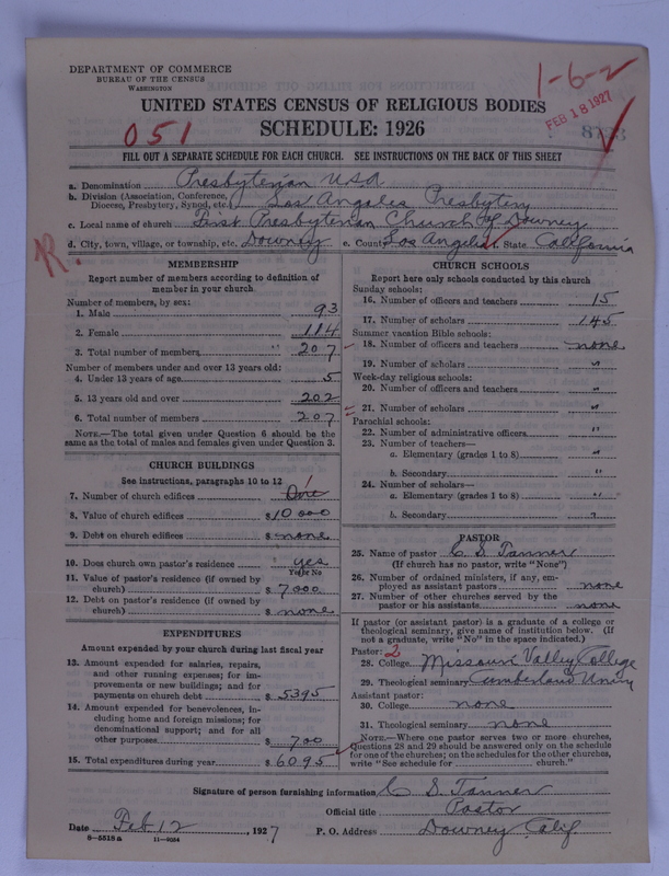 Scan of Presbyterian Church in the United States of America: 8723