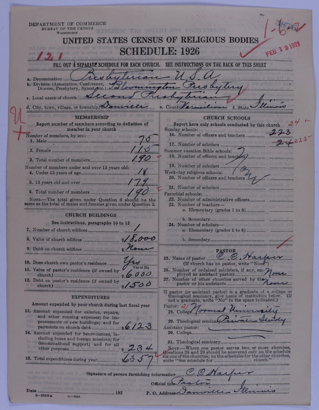 Scan of Presbyterian Church in the United States of America: 3876