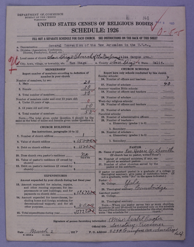 Scan of General Convention of the New Jerusalem in the United States of America: 84