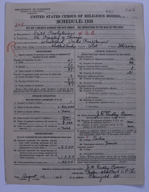 Scan of United Presbyterian Church of North America: 643
