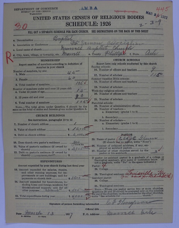 Scan of Landmark Baptist of America: 445