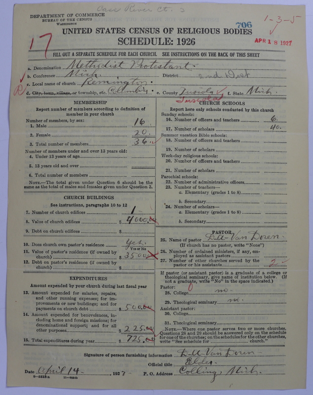 Scan of Methodist Protestant Church: 706
