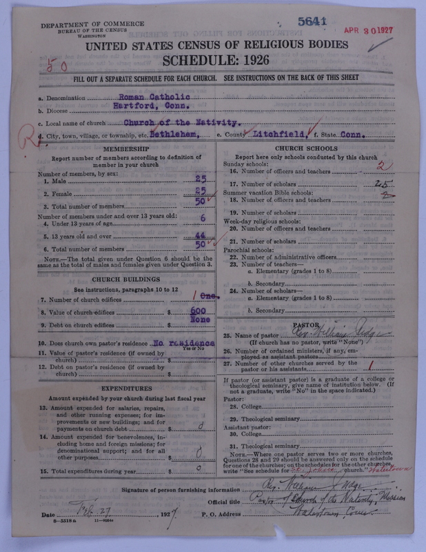 Scan of Roman Catholic Church: 5641