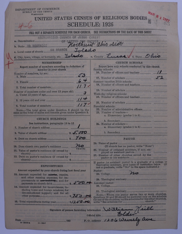 Scan of Reorganized Church of Jesus Christ of Latter Day Saints: 63