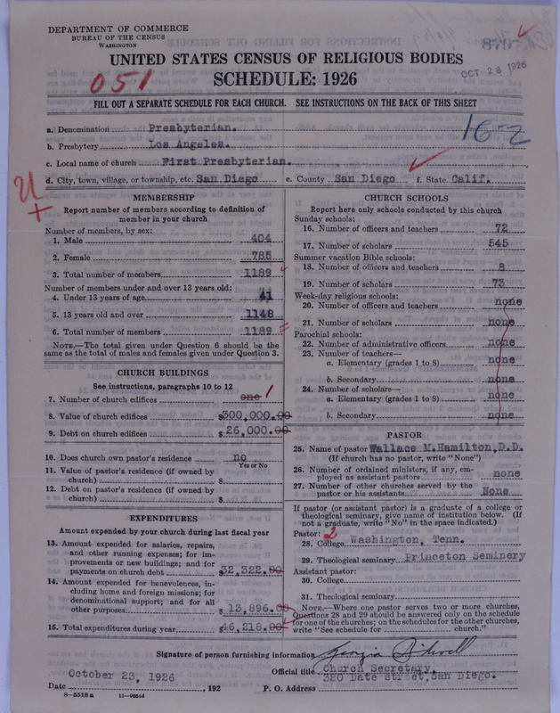 Scan of Presbyterian Church in the United States of America: 8797