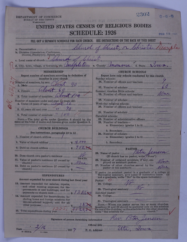 Scan of Disciples of Christ: 2302