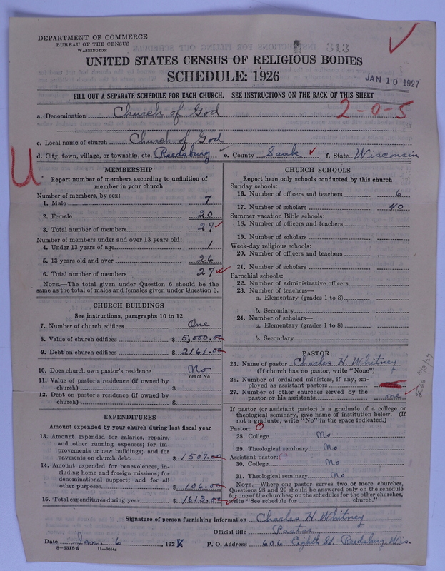 Scan of Church of God (Headquarters, Anderson, Ind.): 313