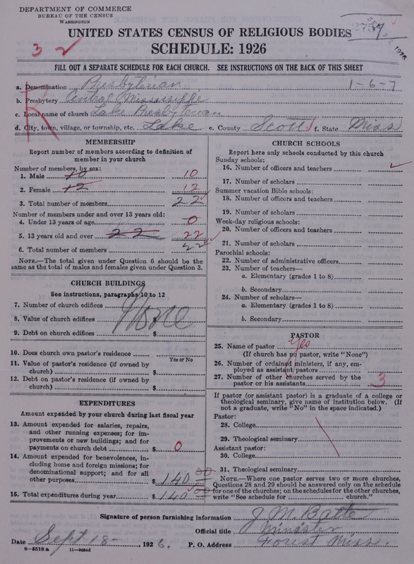 Scan of Presbyterian Church in the United States: 2757