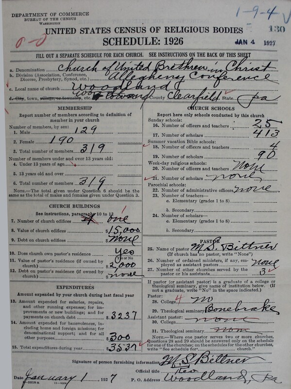 Scan of Church of the United Brethren in Christ: 130