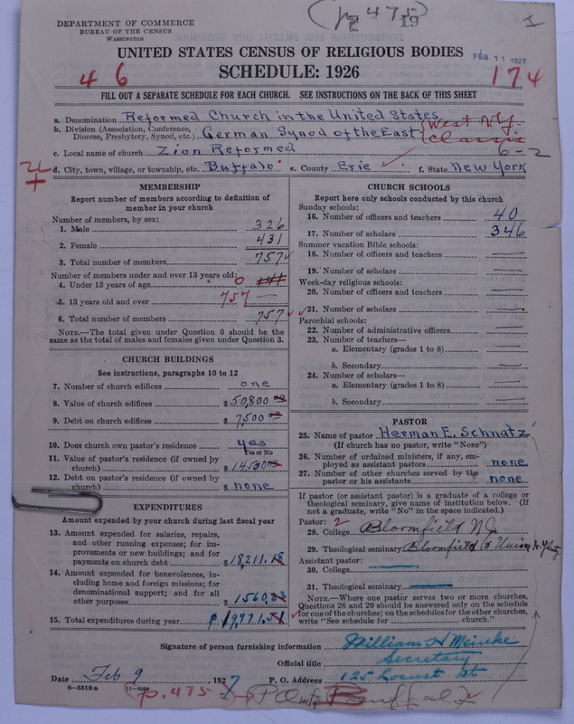 Scan of Reformed Church in the United States: 19