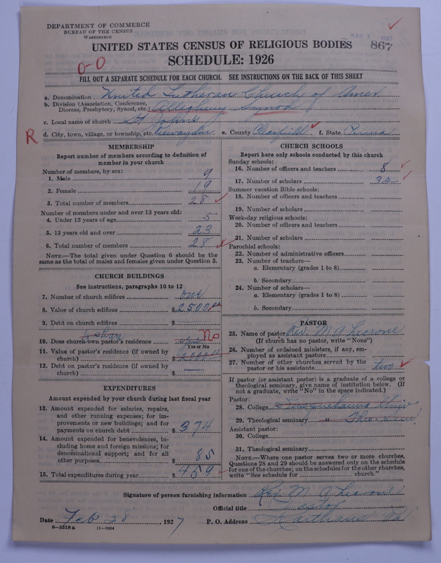 Scan of United Lutheran Church in America: 867