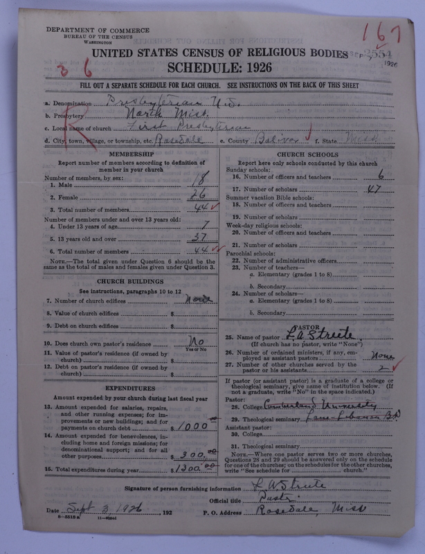 Scan of Presbyterian Church in the United States: 2554