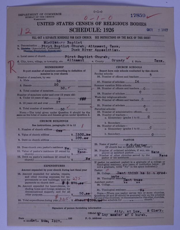 Scan of Southern Baptist Convention: 17859