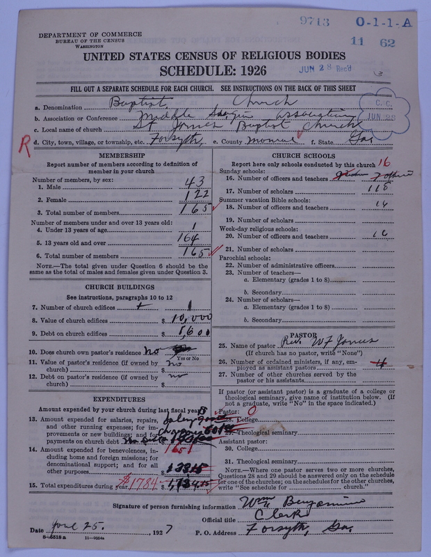 Scan of Negro Baptists: 9713