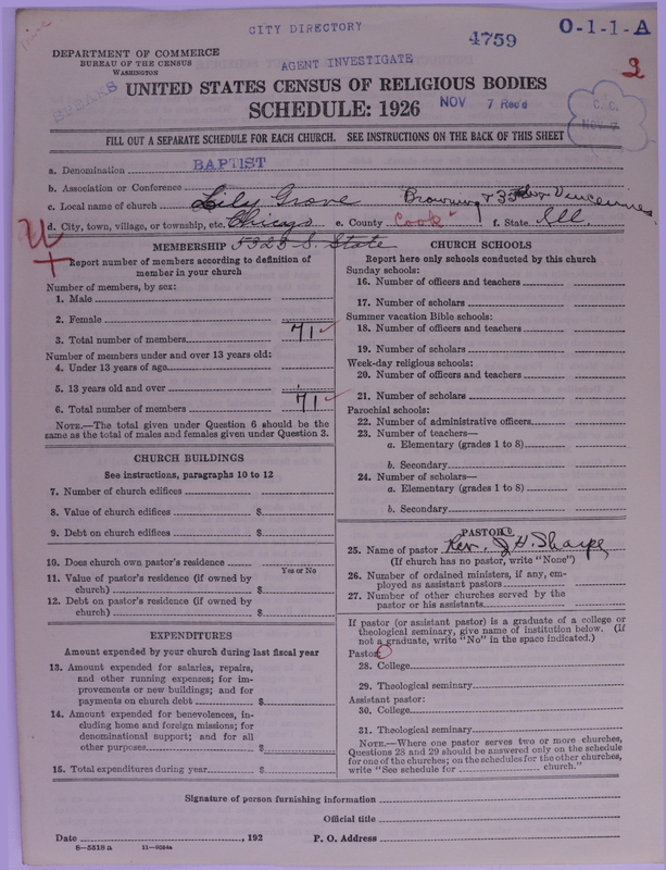 Scan of Negro Baptists: 4759