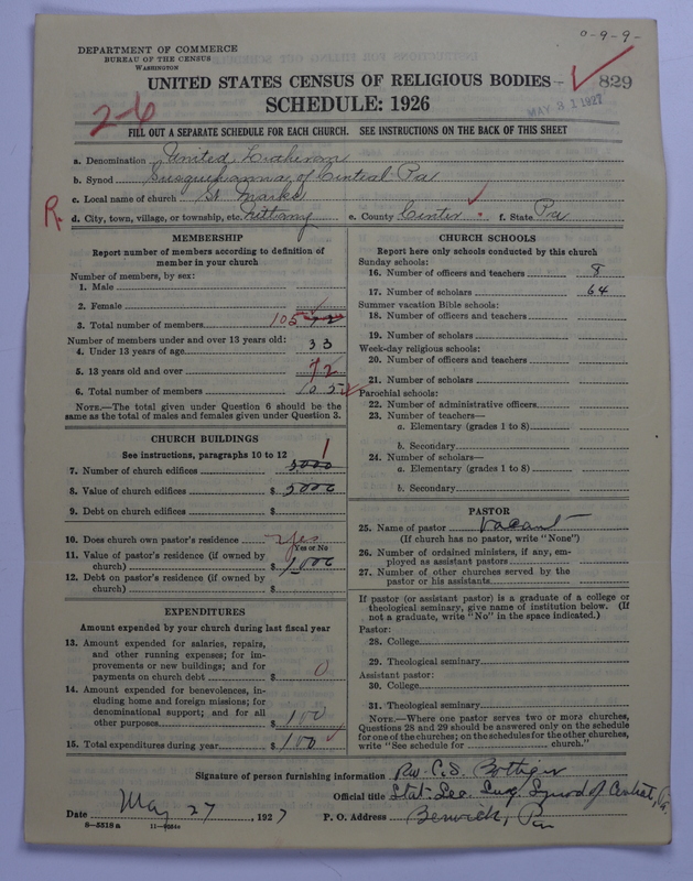 Scan of United Lutheran Church in America: 829