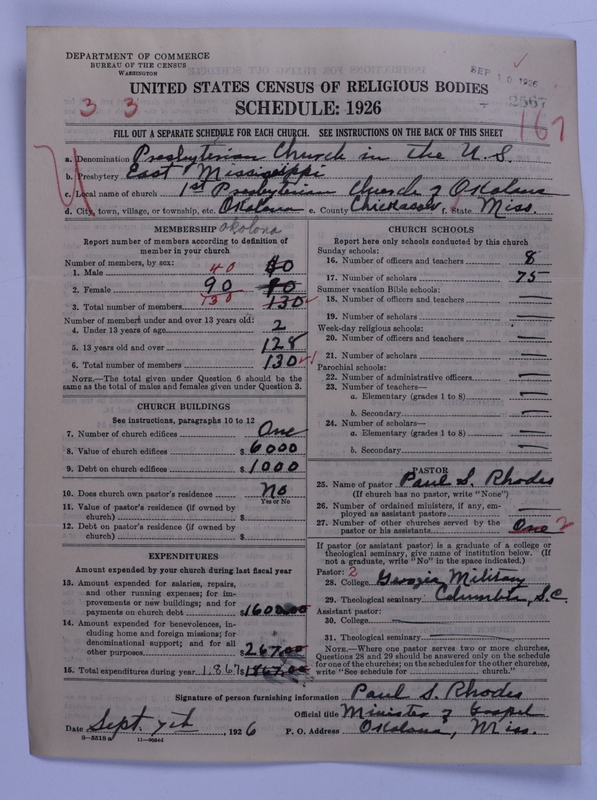 Scan of Presbyterian Church in the United States: 2567