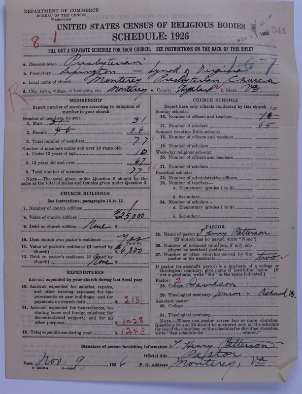 Scan of Presbyterian Church in the United States: 341