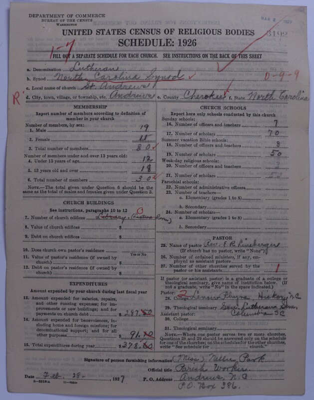 Scan of United Lutheran Church in America: 3192