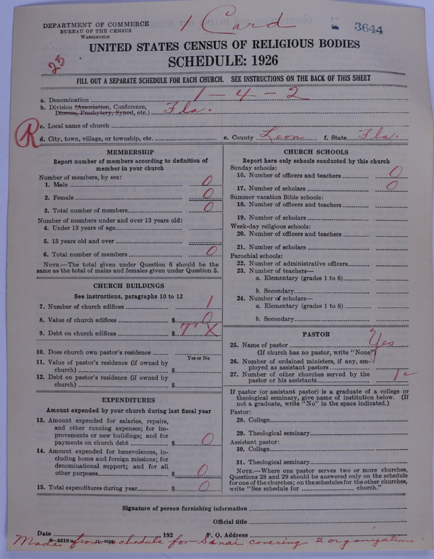 Scan of African Methodist Episcopal Church: 3644