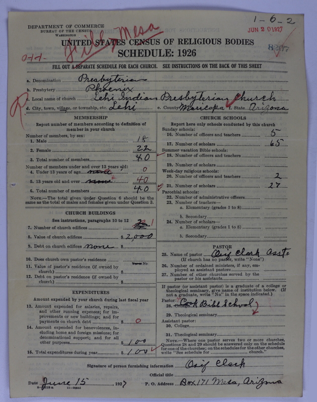 Scan of Presbyterian Church in the United States of America: 8207