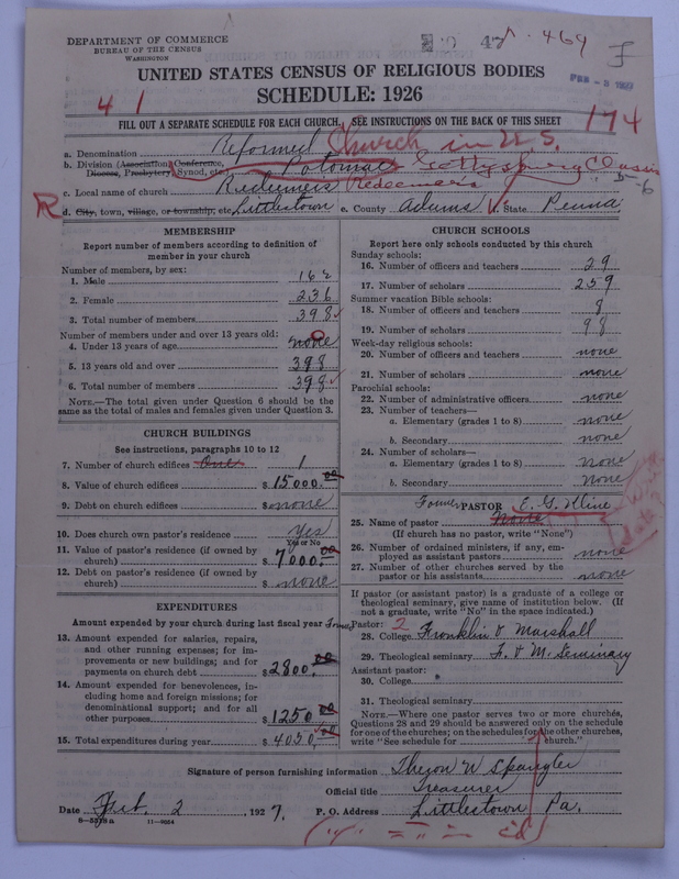 Scan of Reformed Church in the United States: 47