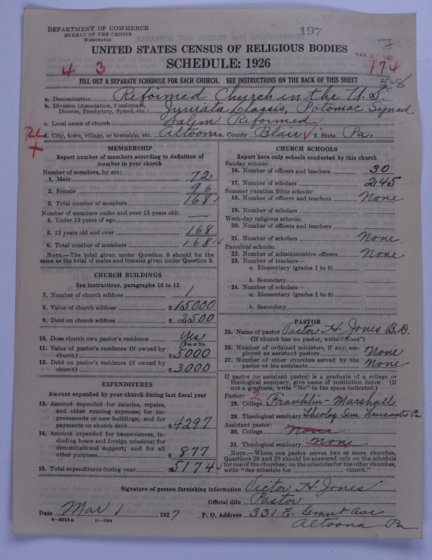Scan of Reformed Church in the United States: 197