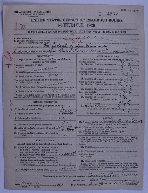 Scan of Roman Catholic Church: 4597