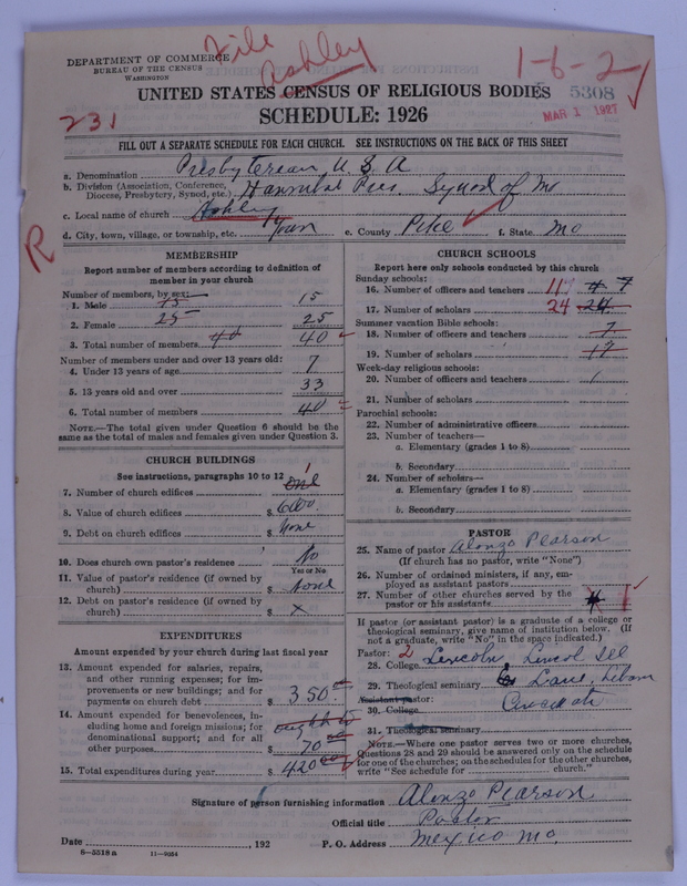Scan of Presbyterian Church in the United States of America: 5308