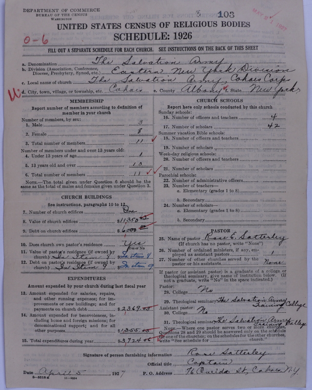Scan of Salvation Army: 103