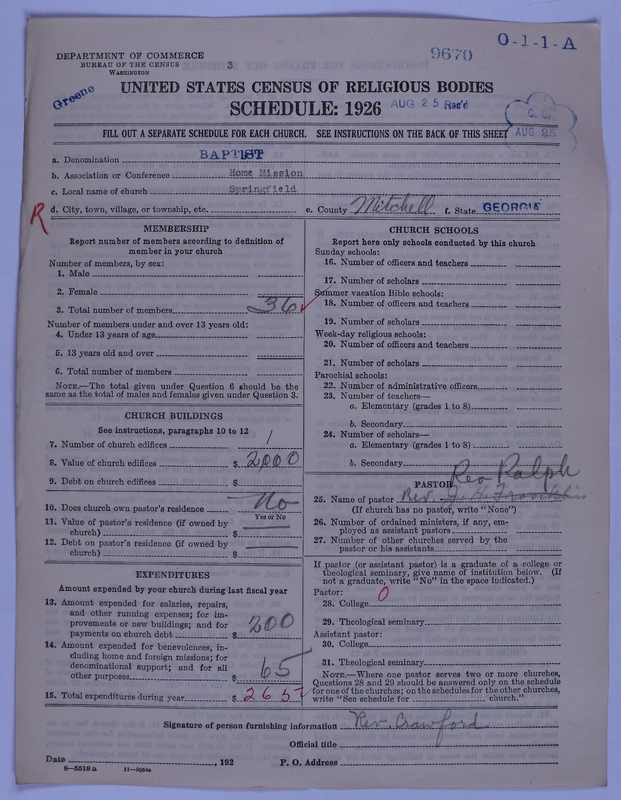 Scan of Negro Baptists: 9670