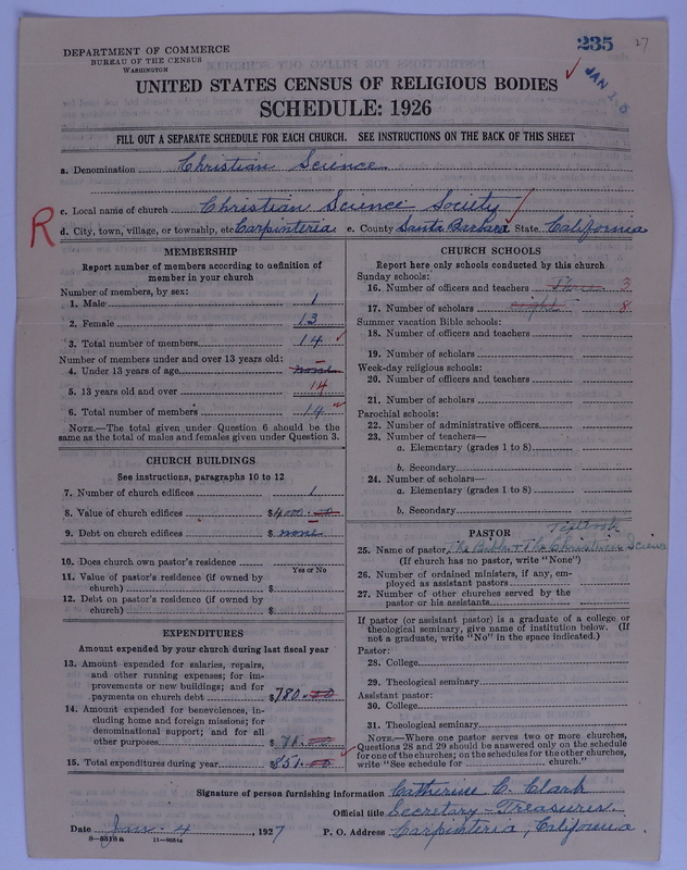 Scan of Church of Christ, Scientist: 235